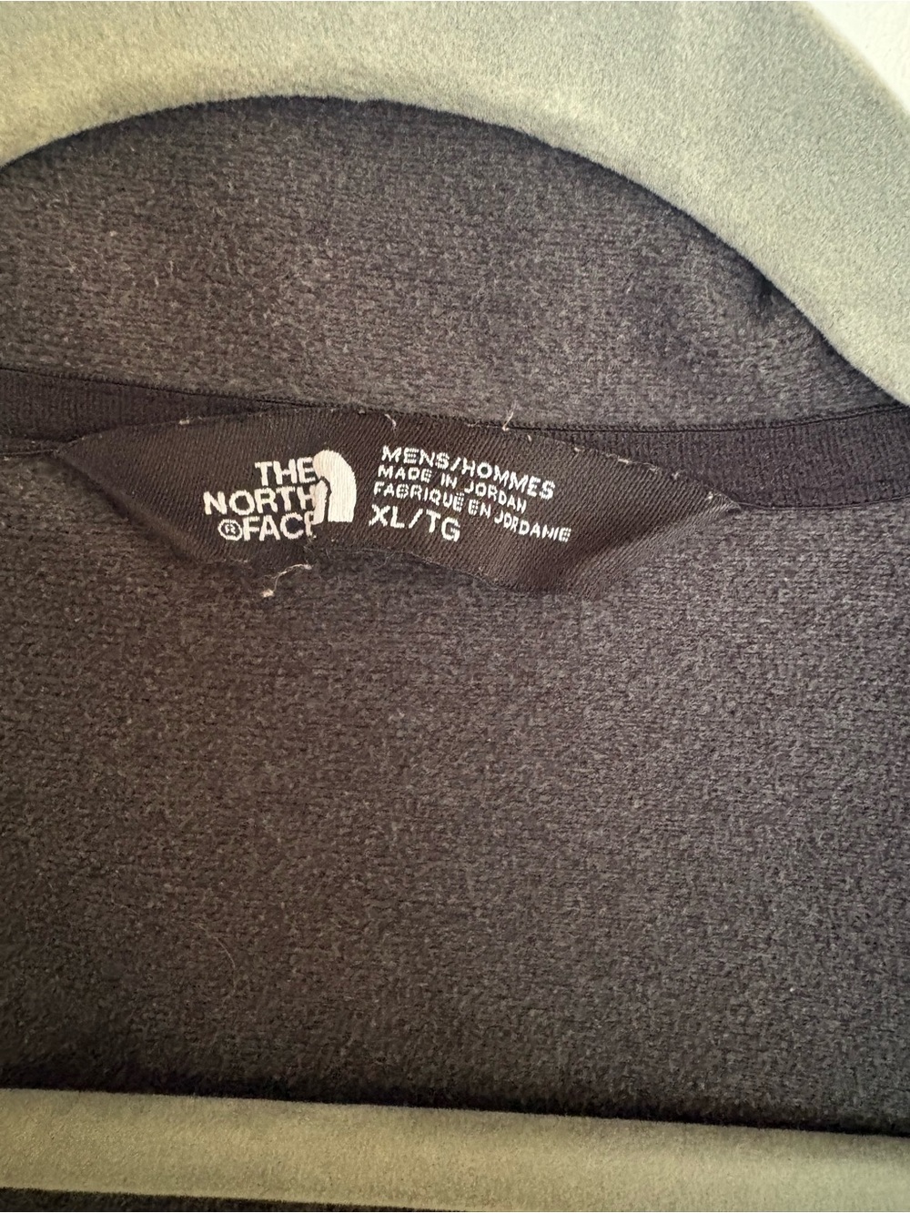 The North Face Men's Quarter-Zip Fleece Pullover - XL, Gray - Picture 2 of 3